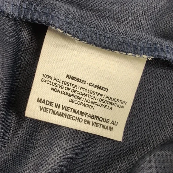 Nike Shirt Mens Large Blue Golf Polo‎ Dri-Fit Logo Swoosh Outdoor Performance - Picture 9 of 14